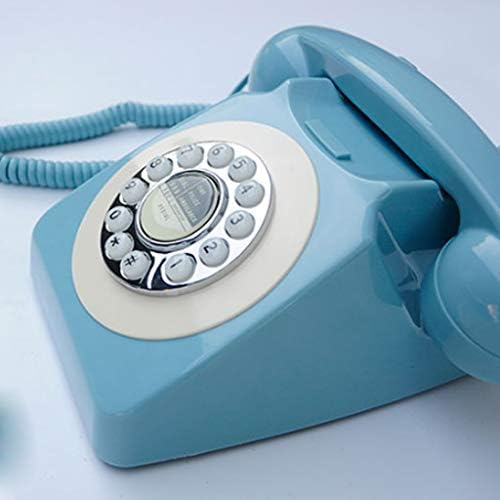 SPNEC LQGSYT Retro Döner Dial Telefon Antika Kablolu Continental Telefon Telefon Dekorasyon