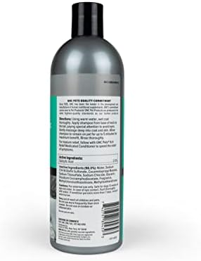 GNC Ultra İlaçlı Köpek Şampuanı, 16 oz-Hipoalerjenik Köpek Şampuanı, Köpekler için Anti - Seboreik Şampuan-İlaçlı Evcil Hayvan