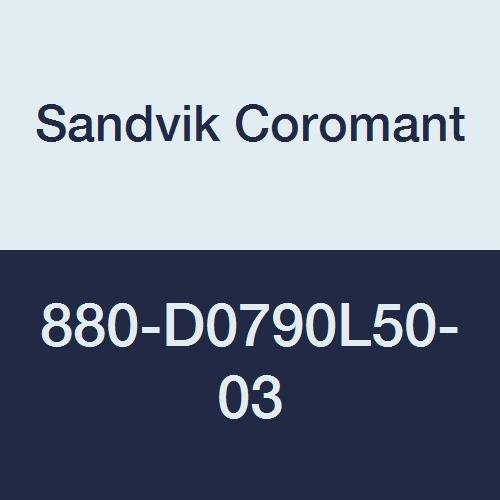 Sandvik Coromant 880-D0790L50-03 Corodrill 880 Endekslenebilir Uçlu Matkap, 880-D. Lxx-03 Takım Stili Kodu (1'li Paket)