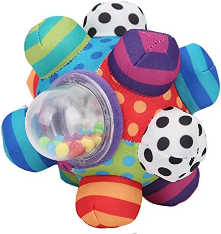 nwejron Çıngırak Topu, Eğitim Geliştirme Istihbarat diş çıkartma oyuncakları Renkli Yatıştırıcı Bebek ıçin Iletişimi Geliştirmek