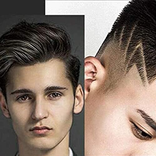 FSJJD Saç Kesme Erkekler için Profesyonel Akülü Makası Saç Kesimi Saç Düzeltici Şarj Edilebilir Kafa Tıraş Makinesi T-Outliner
