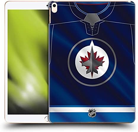 Kafa Kılıfı Tasarımları Resmi Lisanslı NHL Jersey Winnipeg Jetleri Sert Arka Kılıf Apple iPad Air ile Uyumlu (2019)