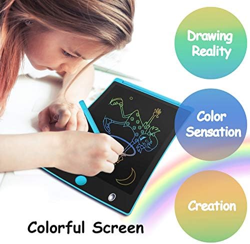 Orsen Renkli 8.5 İnç LCD yazma tableti Çocuklar için, elektronik Kroki çizim tableti Doodle Kurulu, yürümeye Başlayan Öğrenme