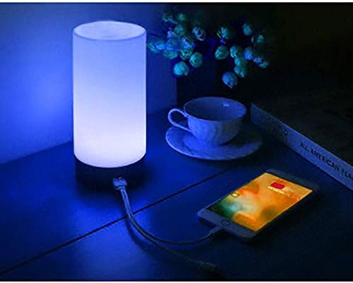 Arı Mavi Stil LED Anti-Sonbahar Su Geçirmez Plastik Abajur Masa Lambası / Gece Lambası Özelleştirilebilir Yüksek Tat (Boyut: