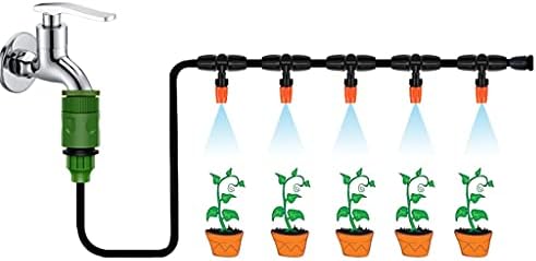 BBGS Misting Memeleri Mikro Damla Sulama Kiti, bahçe Sulama Otomatik Sulama Sistemi için Damlatıcılar ile sera bitkisi Çiçek
