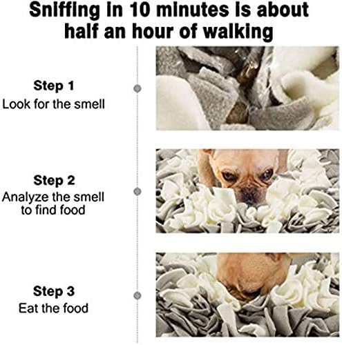 YSSWJ Köpek Pet Burun Pedi Battaniye Eğitici Oyuncak, Kaymaz, Basıncı Serbest Bırakabilir