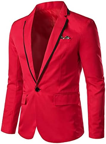 Rahat Modern Fit Takım Elbise Ceket Blazer Erkek Şık Iş Düğün Parti Ceket Smokin Dış Giyim Ceket Takım Elbise Tops