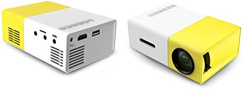 AMLİLY Taşınabilir LED Projektör Desteği PC Dizüstü USB Sopa USB/SD/AV / HDMI Girişi için Video / Film / Oyun / Ev Sineması