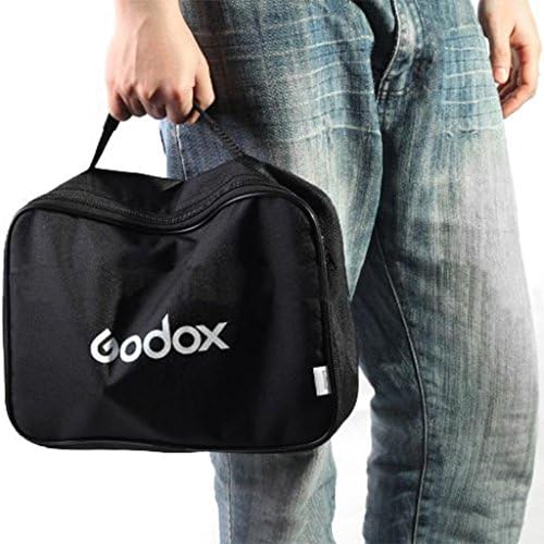 GODOX Softbox ile S Tipi Braketi Bowens S Dağı Tutucu Katlanabilir Mini Boyutu 60x60 cm Yumuşak Kutu Kiti için Flaş Kamera