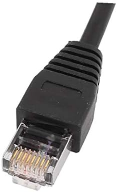 Yeni Lon0167 2 M 6.6 Ft Özellikli RJ45 Erkek güvenilir etkinlik Kadın M/F CAT5E LAN Ethernet Adaptörü Ağ Kablosu 2 Adet (ıd: