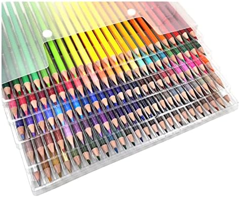 MFSMQJ 72 120 160 180 Renkli Kalemler Seti Çizim Profesyonel Kalem Yağlı Suluboya Boyama Kiti Sanat Malzemeleri (Renk: A, Boyut:
