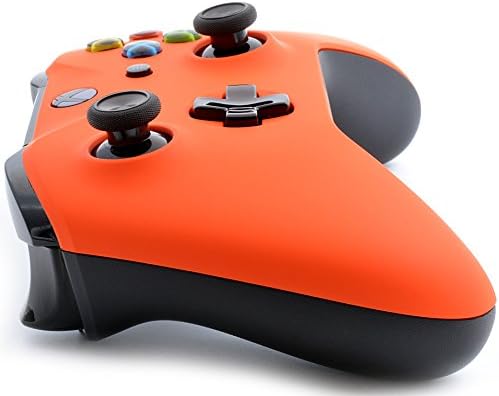 Xbox One S Mods FPS Oyunları ve Daha Fazlası için Yumuşak Dokunuşlu Turuncu Akıllı Hızlı Ateş Özel Modded Denetleyici. Modlarınızı