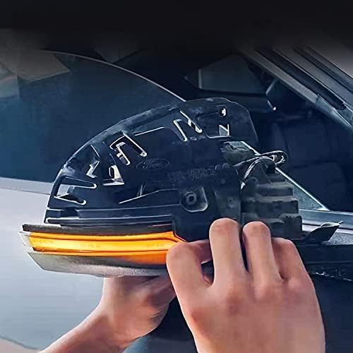 ITrims Araba sıralı dinamik dönüş sinyal ışıkları LED yan ayna dönüş sinyal ışıkları göstergesi flaşör lamba aksesuarları değiştirme