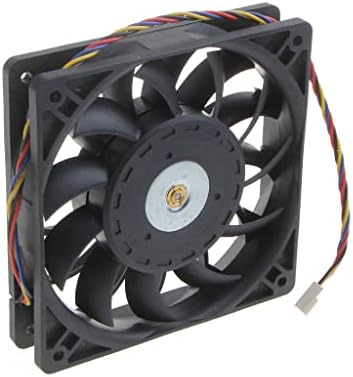 YIFEIJIAO CPU Fan, 120mm 12 cm Yüksek Hızlı Soğutma Fanı FFB1212SH 12025 12 V 4pin Rulman Sunucu İnvertör Durumda Eksenel Soğutucu