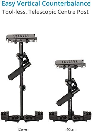 Flycam HD-3000 Sabitleyici ile Galaxy Çift Kol ve Vücut Yelek Sistemi (GLXY-AV-HD-3) Video DSLR Kameralar için / Ücretsiz Aksesuarları
