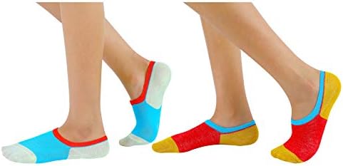 Çocuklar Kızlar için RATİVE İnce Düz Astar No Show Düşük Kesim Pamuklu Çorap