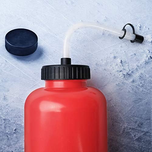Uzun Samanlı SolForis Hokey Su Şişeleri, Futbol Lacrosse Spor Salonu Sporu için Uygun, Plastik Sıkılabilir Sızdırmaz BPA İçermez,