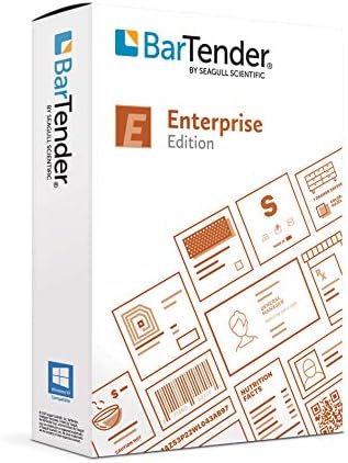 Bartender Software-2021 Enterprise Edition (Uygulama Lisansı + 100 Yazıcı Lisansı + 1 Yıllık Standart Bakım ve Destek)
