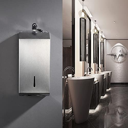 JOİE Kağıt Havlu Dispenseri 250 C-Kıvrım veya 300 Çok Katlı Doku Tutacağı Tutar Ev ve Ofis Tezgahı ve Tuvalet için Paslanmaz