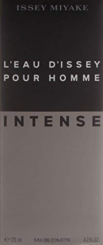 L'eau D'ISSEY Pour Homme Intense by Miyake 4.2 oz 125ml EDT Sprey (2'li Paket)