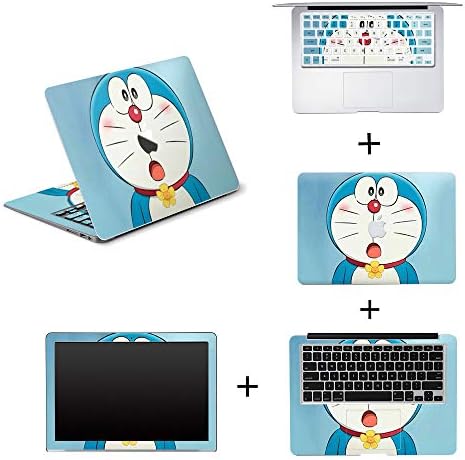 DIY Karikatür Üç Tarafı Laptop Sticker Laptop Cilt Klavye Film Klavye Kapak ile Aynı Desen için MacBook ,Hava,Pro,Pro Retina