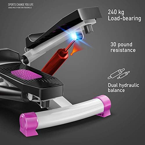 HMNS Step Egzersiz Makinesi Adım Mini, Step Aerobik Motor Spor stech 2in1 yukarı-Aşağı-Step ile Güç Halatlar için Ev Fitness
