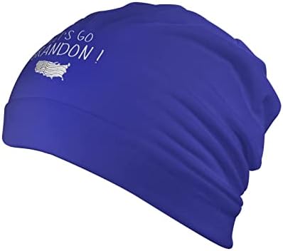 Gidelim Brandon Şapka, Fjb Örme Kap Erkekler Kadınlar için, Komik Klasik Beyzbol Şapkası, Yıkanmış Ayarlanabilir Mavi Kap