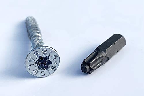 TTAP Anti-Parmak İzi Anti-Salınım Net Toplam Torx 20mm 4mm x 20mm Kristal Kutu 150