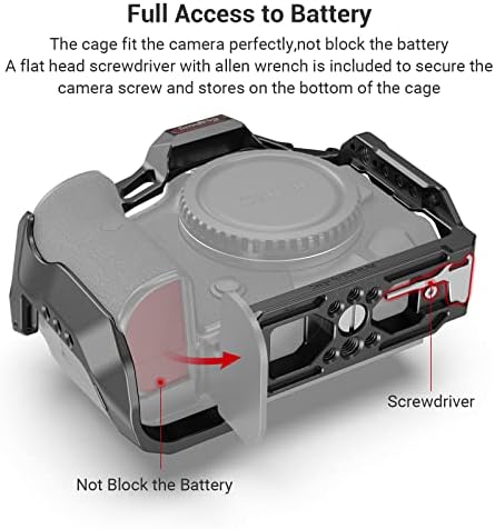 SmallRig kamera kafesi Kiti Canon EOS için R5 ve R6 3185