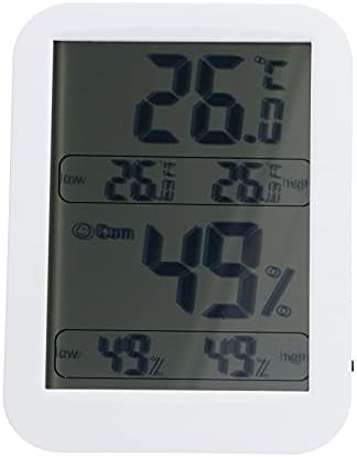 DDGD Higrometre Dijital Kapalı Oda Lab sera termometresi Sıcaklık nem monitörü Göstergesi Göstergesi Kreş Ev Ofis için Dokunmatik