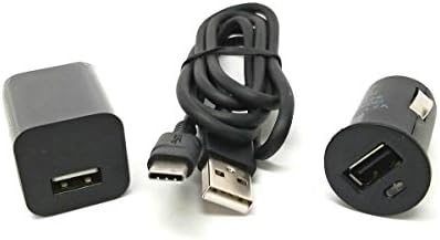 Meizu Pro 7 için iş İnce Seyahat Araba ve Duvar Şarj Kiti USB Tip-C Kablo içerir! (1.2A5. 5W)