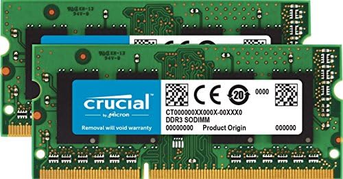 Önemli RAM 8 GB Kiti (2x4 Gb) DDR3 1333 MHz CL9 Bellek için Mac CT2K4G3S1339M