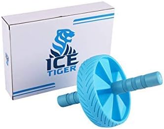 Buz Kaplan Ab Rulo Tekerlek-Egzersiz Ekipmanları-Egzersiz Tekerlek-Karın Gücü Makinesi-Ev Jimnastik Salonu-Abs Eğitmen-Çekirdek