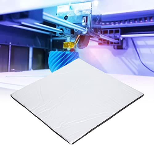 3D Yazıcı Sıcak Yatak Sticker, termal Yalıtım Pamuk Kolayca Kesme Dayanıklı Kabuk Yüksek Gürültü Azaltma 10mm Kalın Ender 3
