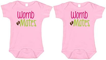 Bebe Biberon Askısı, LLC İkiz Bebek Kıyafetleri, İkizler için Sevimli Hediyeler, 0 ila 12 Ay
