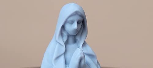 Our Lady of Lourdes Kutsal Bakire Meryem Heykeli Heykel Figürü-ABD'de yapılan-5 ' 1/2 Uzun Boylu - Yüksek Hassasiyetli LCD