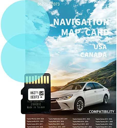 Son Haritalar Güncelleme Navigasyon sd Kart 2021 86271 0E073 Prius 4 Runner için Fit ile Anti Sis Reaview Çıkartmalar