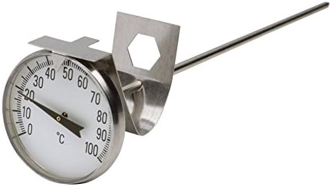 SP Bel-Art, H-B DURAC Bi-Metalik Termometre; 25 ila 125F, 44mm Kadran (B61310-5100)