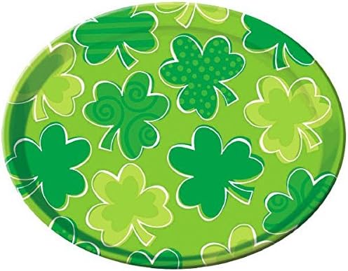 Amscan St. Patrick's Items Tema Partisi, 13 1/2, Yeşil