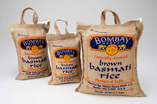 Bombay Market Basmati Kahverengi Pirinç - 4 Kiloluk Çanta
