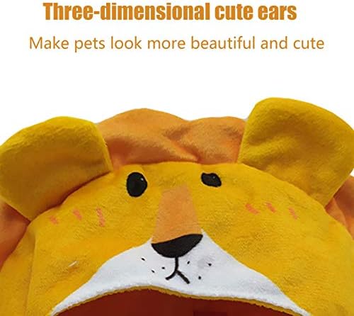 Ylıpıng Sevimli Küçük Aslan Pet Şapka Köpek Pet Şapka Pet Fotoğraf Sahne Sarı Pet Şapka Noel Pet Şapka Cadılar Bayramı Pet