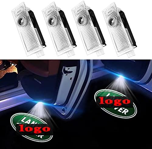 2 pcs Fit için Dodg = ers hayranları hediyeler, araba kapı projektör LED logo ışığı hoşgeldiniz nezaket hayalet gölge ışıkları