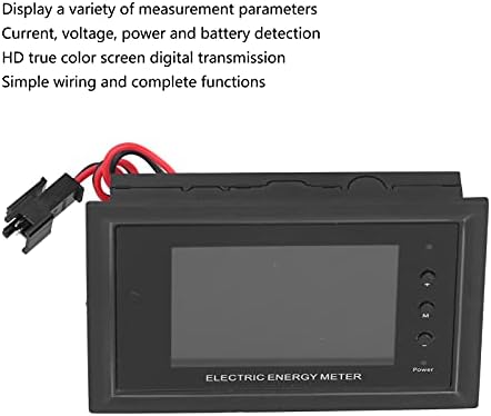 Eujgoov 2.4 in Renkli Dijital Voltmetre Ampermetre AC50-300V 0-100A 30KW Amp Gerilim Akım Ölçer Cihazı