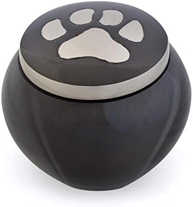 Best Friend Hizmetleri Pet Urn - Anıt Kremasyon Pet çömleği için Köpek ve Kedi Külleri, el Oyma Mıa Serisi Urn Evcil Hayvanlar