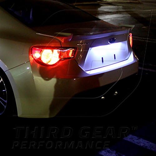 TGP T10 Beyaz 4 LED SMD Plaka Kama ampuller Çifti 1990-2014 Honda Accord ile Uyumlu (TÜM Modeller)