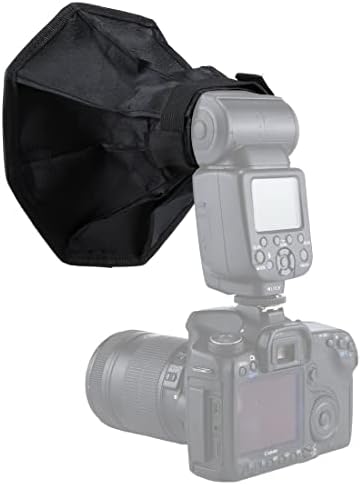 LİNJSM Kamera Aksesuarları 20 cm sekizgen Tarzı Katlanabilir yumuşak flaş ışığı difüzör Softbox