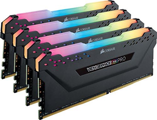 Corsaır Vengeance RGB PRO 32 GB (4x8 GB) DDR4 3733 MHz C17 XMP 2.0 Meraklısı RGB LED Aydınlatma Bellek Kiti Siyah