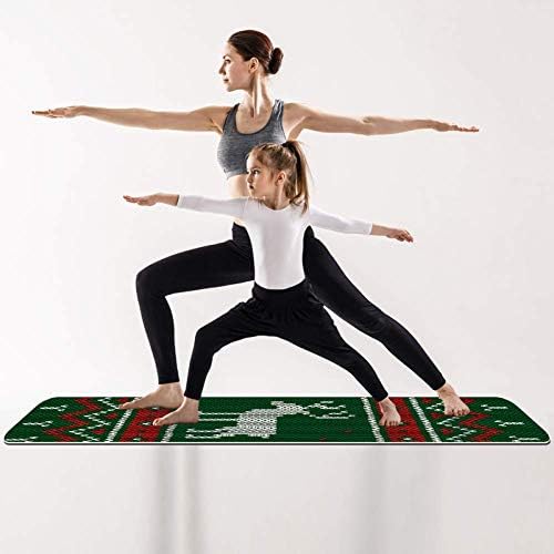 Lenergy Pilates Mat Doku Geyik Yoga Mat Çevre Dostu egzersiz matı Kaymaz spor salonu matı Kalın spor matı egzersiz matı Taşıma