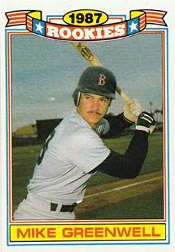 1988 Topps Parlak Çaylaklar 3 Mike Greenwell Boston Red Sox (1987 Çaylak İlk) MLB Beyzbol Kartı NM-MT