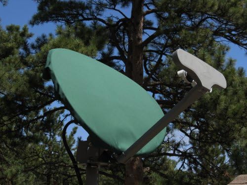 DİRECTV Slimline için Uydu Çanağı Kapağı - Orman Yeşili Rengi